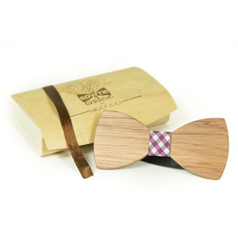 Gorgeous Wood Bowtie Modgoo Burberry father day